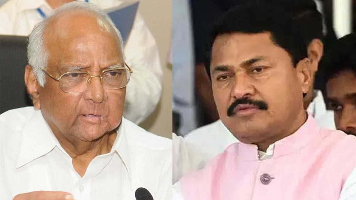 L to R: Sharad Pawar, Nana Patole